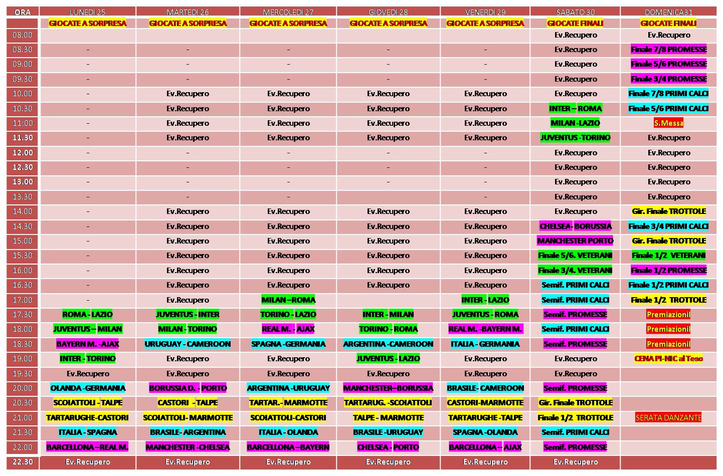 Calendario 2011